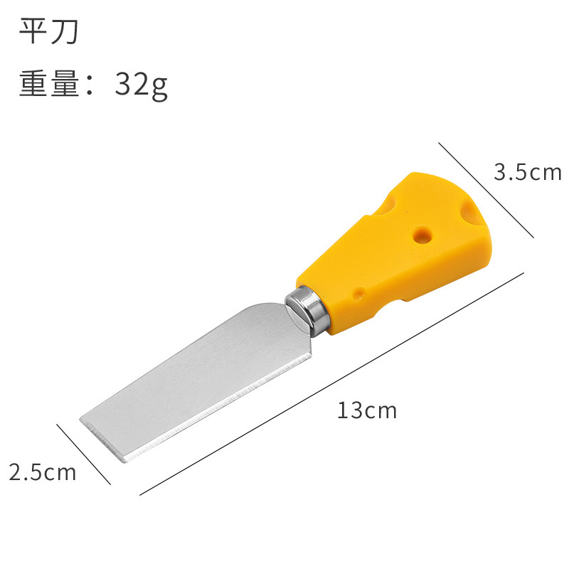 Cuchillo de queso de acero inoxidable cuchillo de mermelada cuchillo de crema cuchillo de pizza cuchillo de platos cuchillo de queso