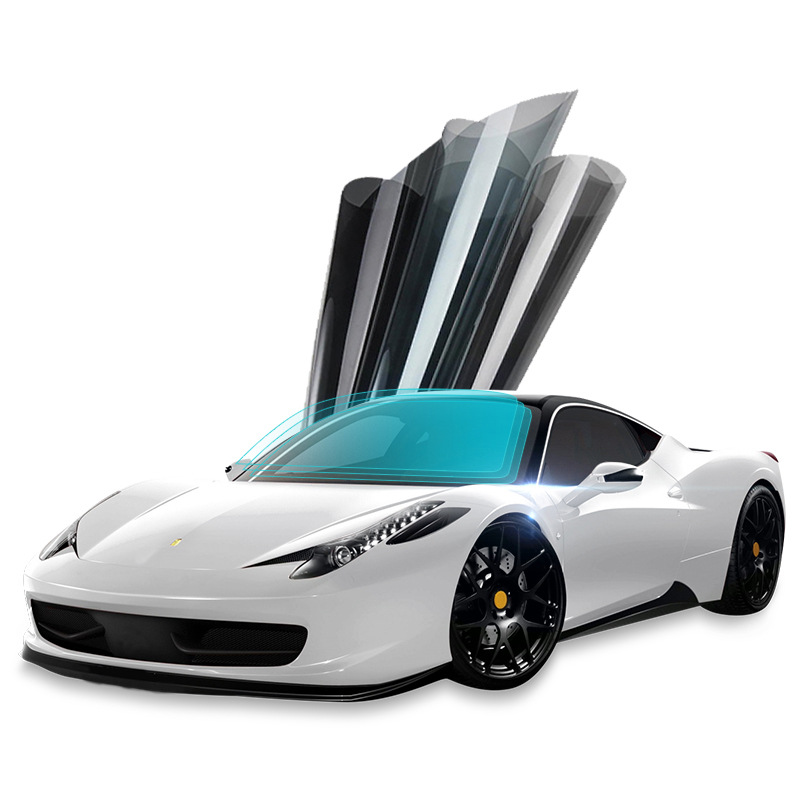 Película para autos al por mayor, película de vidrio aislante térmica para automóviles, película solar, película de privacidad para ventanas de autos, a prueba de explosiones y protección solar, exclusivamente para tiendas 4S