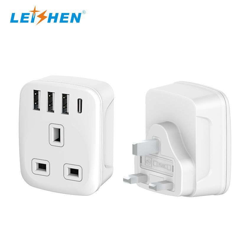 跨境英国新加坡马来西亚插头   亚马逊货源 小巧实用