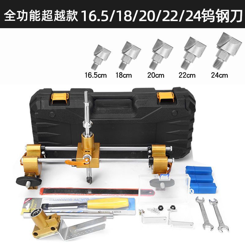 多機能錠前穴オープナー、ドアロック取り付け用穴あけ器、木工穴あけ器、木製ドア穴あけツール|undefined