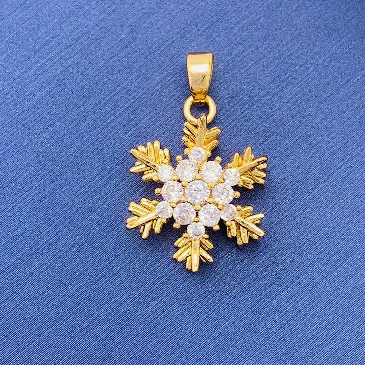 2022 nuevo trébol giratorio simple cien colgante fuente joyería fábrica al por mayor directa sin cadena