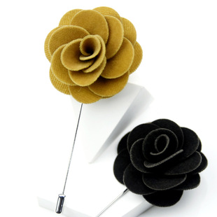 Camellia brooch collar pin corsage fabric suit sweater South Korea bow Korean wholesale new artificial flowers