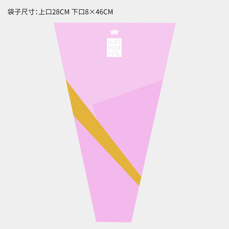 Huaxi nueva corona bolsas múltiples bolsas de rosas bolsas de ramas floristas floristas materiales de embalaje de flores