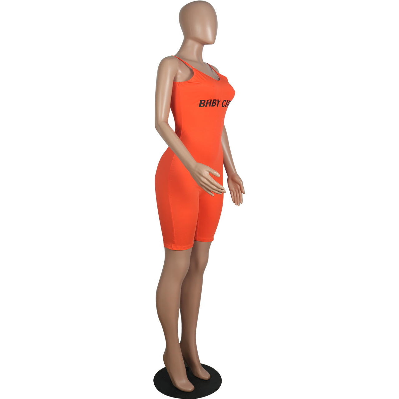 Women Site Solid Color Tight Backless Bodysuit