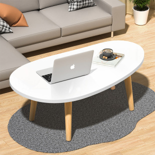 2025 Nordic Style Cloud Coffee Table Bay Window Table with Artificial Board Glass Top and Stainless Steel Frame Assembly Design