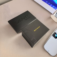 现货华为小米款通用黑色天地盒可客订logo高档智能运动手表包装盒