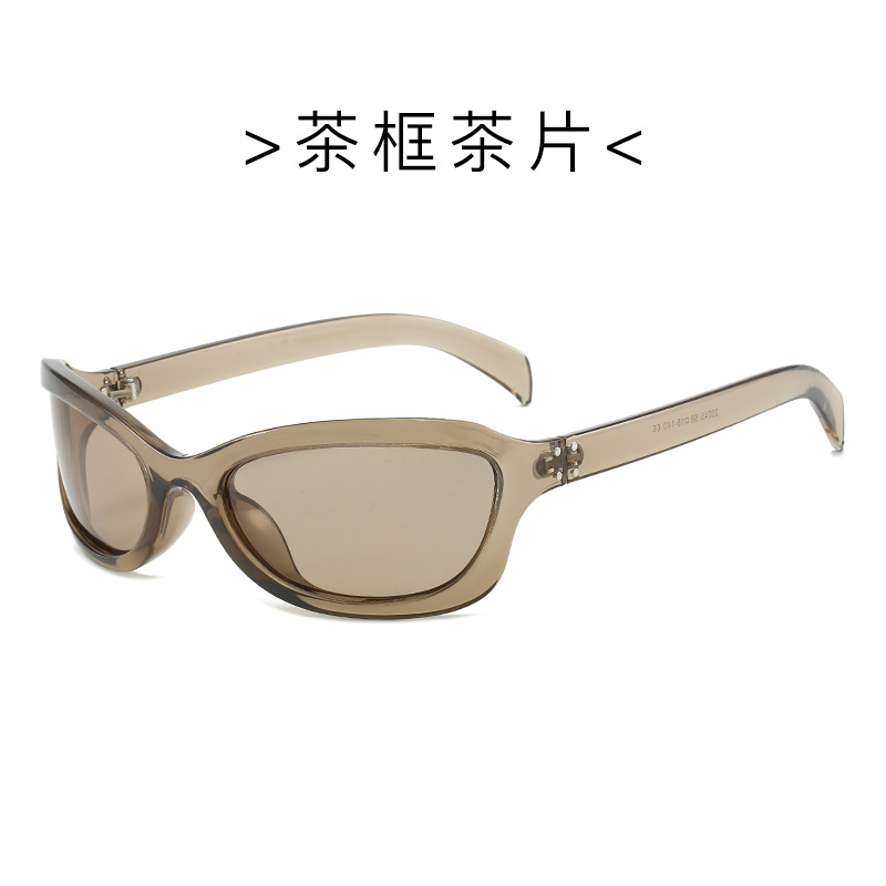 2024 ventas directas de la fábrica nueva futura transfronteriza gafas de sol y2g gafas de sol europeas y americanas Street shooting gafas de sol de moda