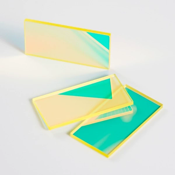 Оптическое стекло BP530nm, диапазон через ширина листа фильтра 40 нм через высокоскоростной фильтр с лазерным датчиком 90%