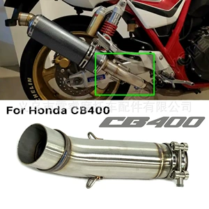 Honda CB400 motosikleti üçün modifikasiya edilmiş orta birləşdirici çıxış borusu