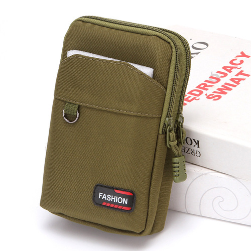 Cross-border men's outdoor phone bag large capacity phone waist bag Amazon outdoor hiking waist bag construction site batch