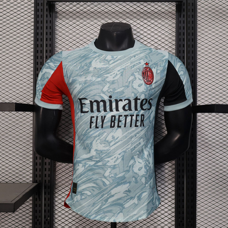 2526 プレーヤーズエディション 半袖サッカーユニフォーム 125周年記念 ジョイント バルセロナ レアルマドリード ACクラブ プレーヤージャージ|undefined