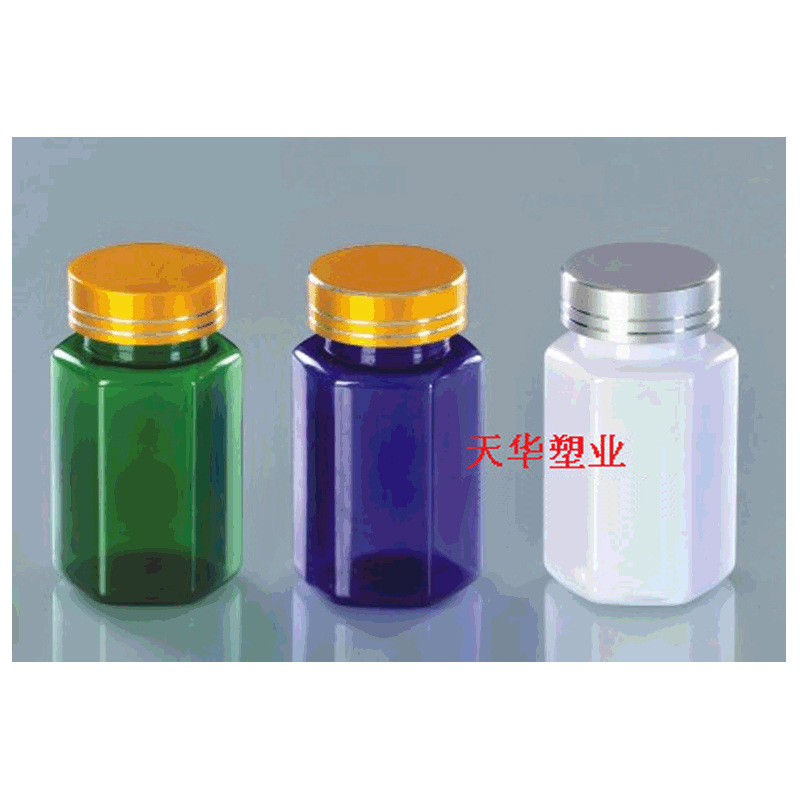 厂家120ml六角瓶瓶子塑料瓶现货热卖批发
