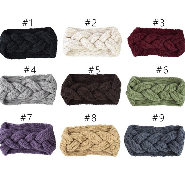 Knitted headband