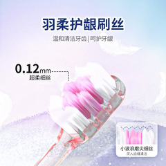Kasha premium soft-bristle toothbrush for adult household cleaning and gum protection travel toothbrush manufacturer wholesale customization
