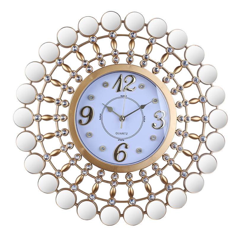 Reloj de pared decorativo retro para hogar, marco digital con diseño estereoscópico, reloj de cuarzo de escaneo preciso hueco