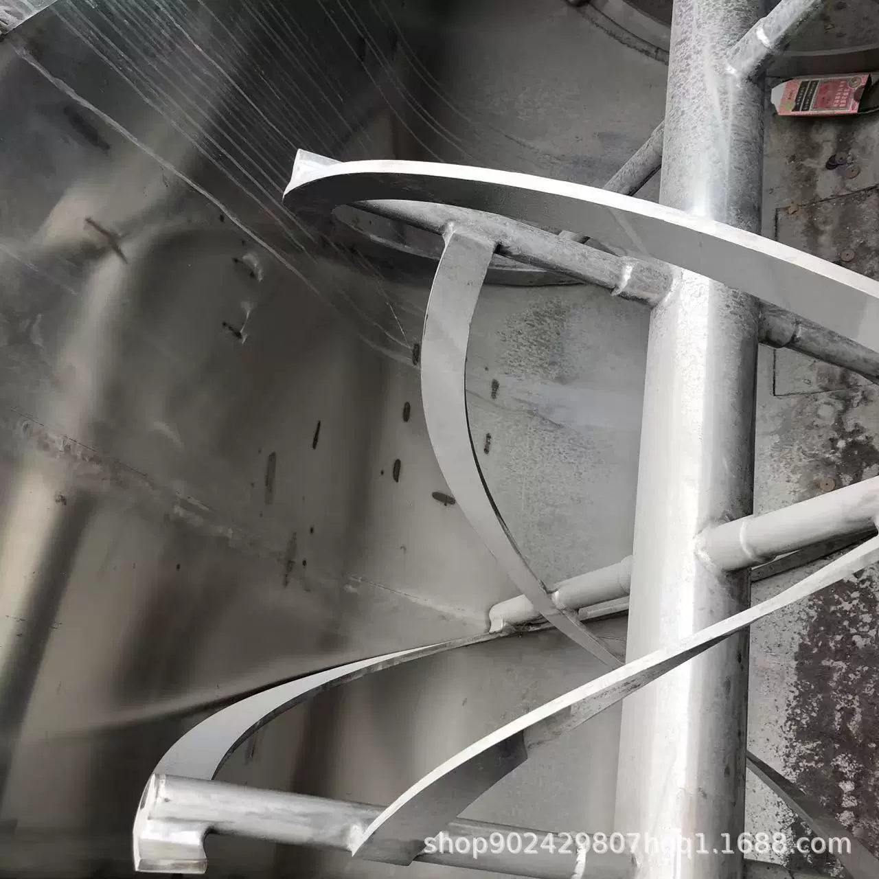 定制粉末膏体颗粒搅拌机 卧式大功率混合设备 不锈钢螺带混合机