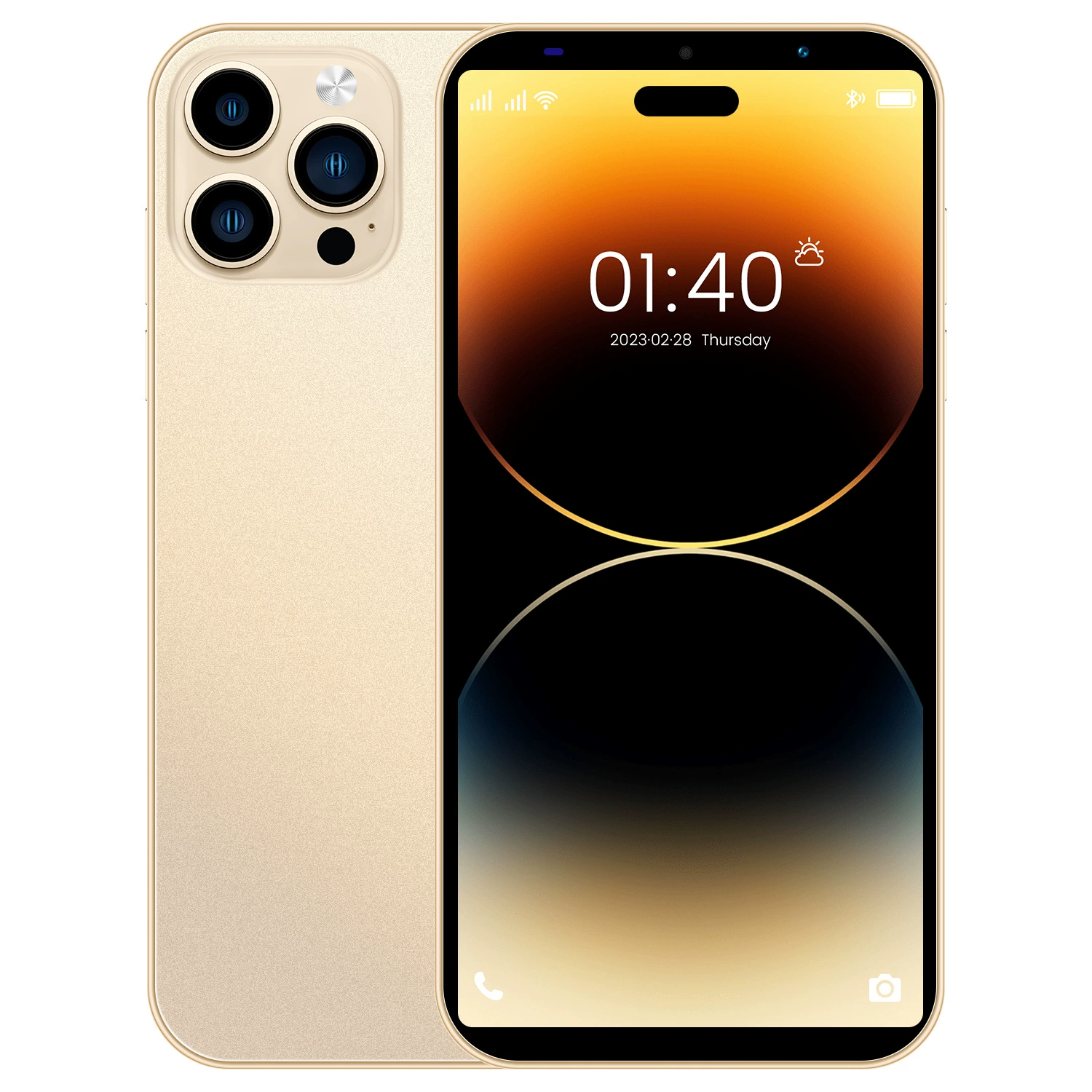 Смартфон I14 mini 5,5 дюйма, Intel Core i14, 16 ГБ ОЗУ + 512 ГБ, Android