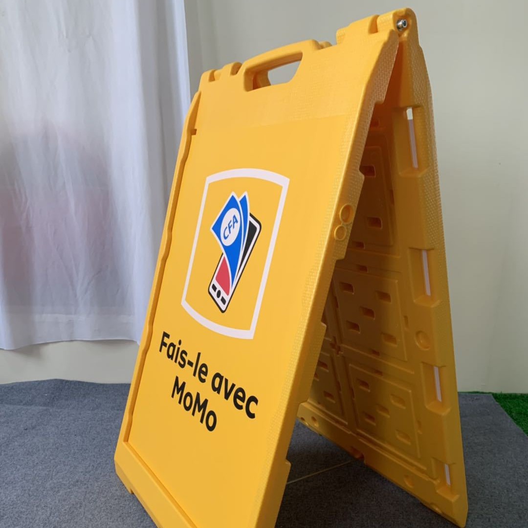 A板展示架 双面塑料注水广告展架画面尺寸60*90CM