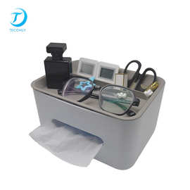 纯色广告纸巾盒可印刷图片 口罩收纳盒礼品抽纸盒餐厅抽纸筒