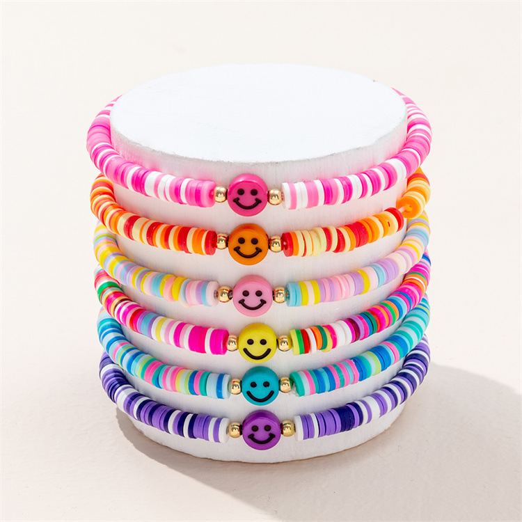 Mode Forme De Cœur Perle Placage Pierres Précieuses Artificielles Femmes Bracelets 1 Jeu display picture 4