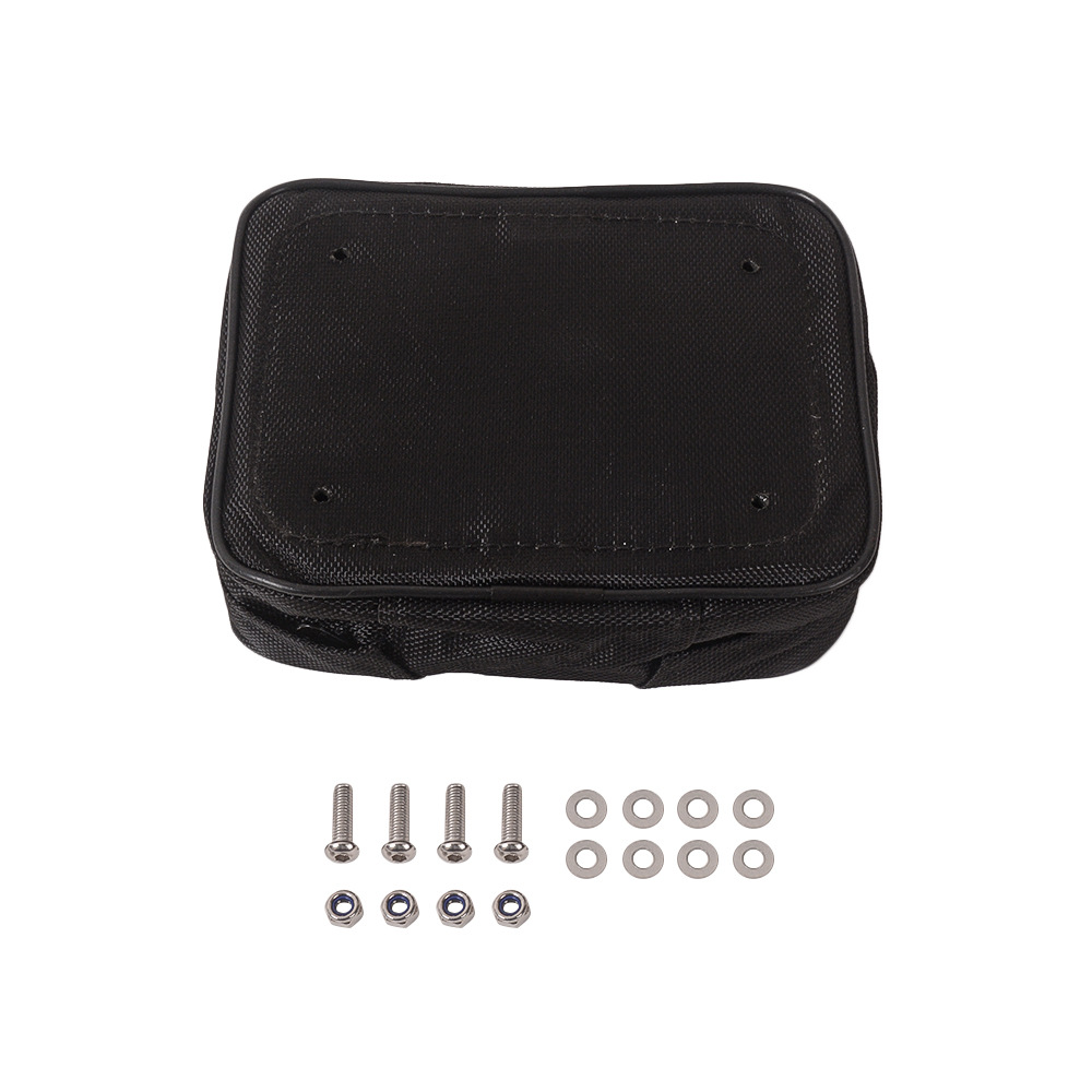 Cross-Border Hot-Selling Universal Off-Road Motorcycle Rear Mud-Blocking Nylon Bag Dust-Proof Bag Modified Tool Bag
