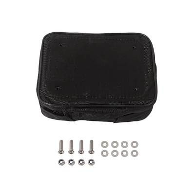 Cross-Border Hot-Selling Universal Off-Road Motorcycle Rear Mud-Blocking Nylon Bag Dust-Proof Bag Modified Tool Bag (Motosiklet ləvazimatları və aksesuarları) - black-20155cm