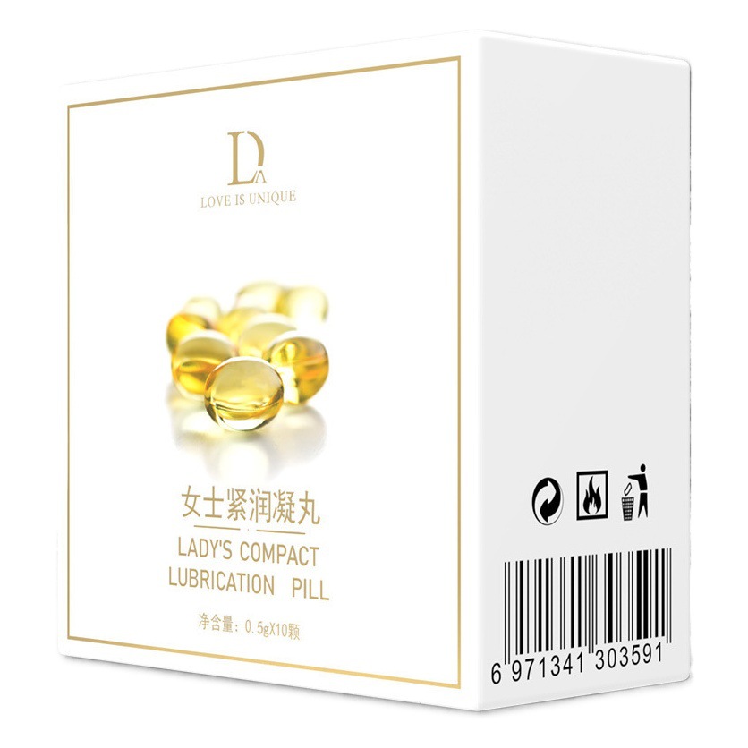 Adult Sex Women's Care Lubricant Products Duai Women's Tight Running Pills 10 Pack Private Capsule Tight Rundan