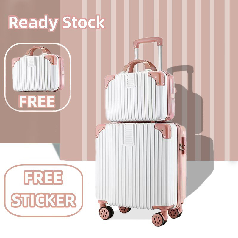 Customized Hand Luggage Suitcase, Cosmetic Case, Mini 18inch Double-Color Matching Style, Wear-Resistant and Pressure-Resistant Boarding Suitcase Customized Hand Luggage Suitcase, Cosmetic Case, Mini 18inch Double-Color Matching Style, Wear-Resistant and Pressure-Resistant Boarding Suitcase