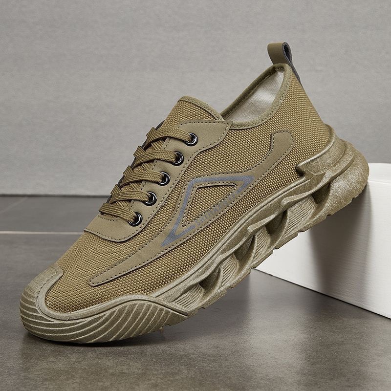 2026 New Men's Work Shoes for Outdoor Use, Durable for Construction Sites and Hiking, High-Top Liberation Shoes, Slip-Resistant and Wear-Resistant