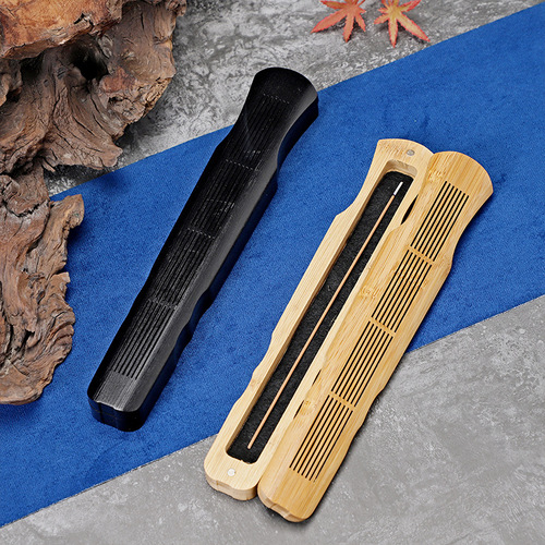 Thread incense burner, horizontal incense burner, various styles, creative retro incense burner ornaments, aromatherapy burner, black sandalwood alloy thread incense burner