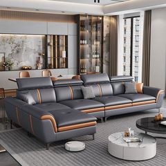Tech Fabric Sofa Living Room Modern Minimalist Small and Large Households Nordic Light Luxury Fabric Sofa 2023 New Combination