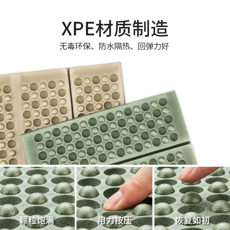 Складная влагонепроницаемая подушка-матрас для кемпинга, портативный туристический коврик для походов