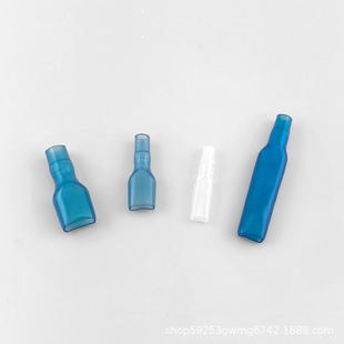 PVC�����o���{ɫ͸���ξ��p��6.3/4.8/2.8��ɫwֱ��