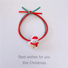 Christmas hair rope, ponytail, cute decorations