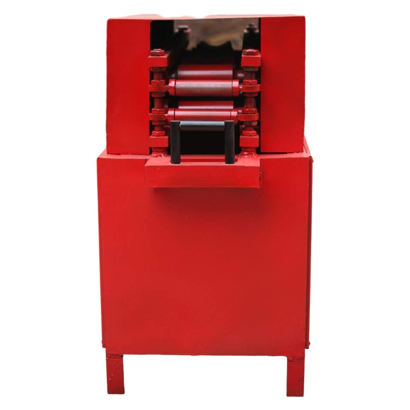 Máquina de aplanamiento de tubos corrugados de pequeño tamaño máquina de aplanamiento de tubos corrugados redondos eléctricos para construcción de puentes de refuerzo