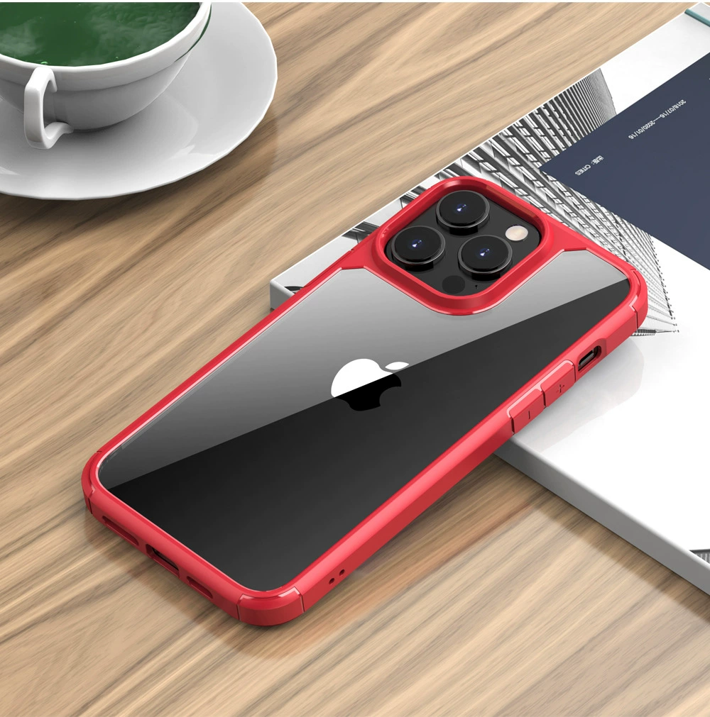 Чехол для телефона прозрачный, совместимый с iPhone 14, защитный кейс Pro, защита от падений