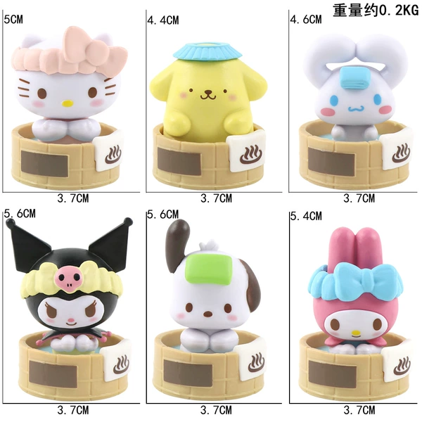 Hot spring Sanrio 6 models