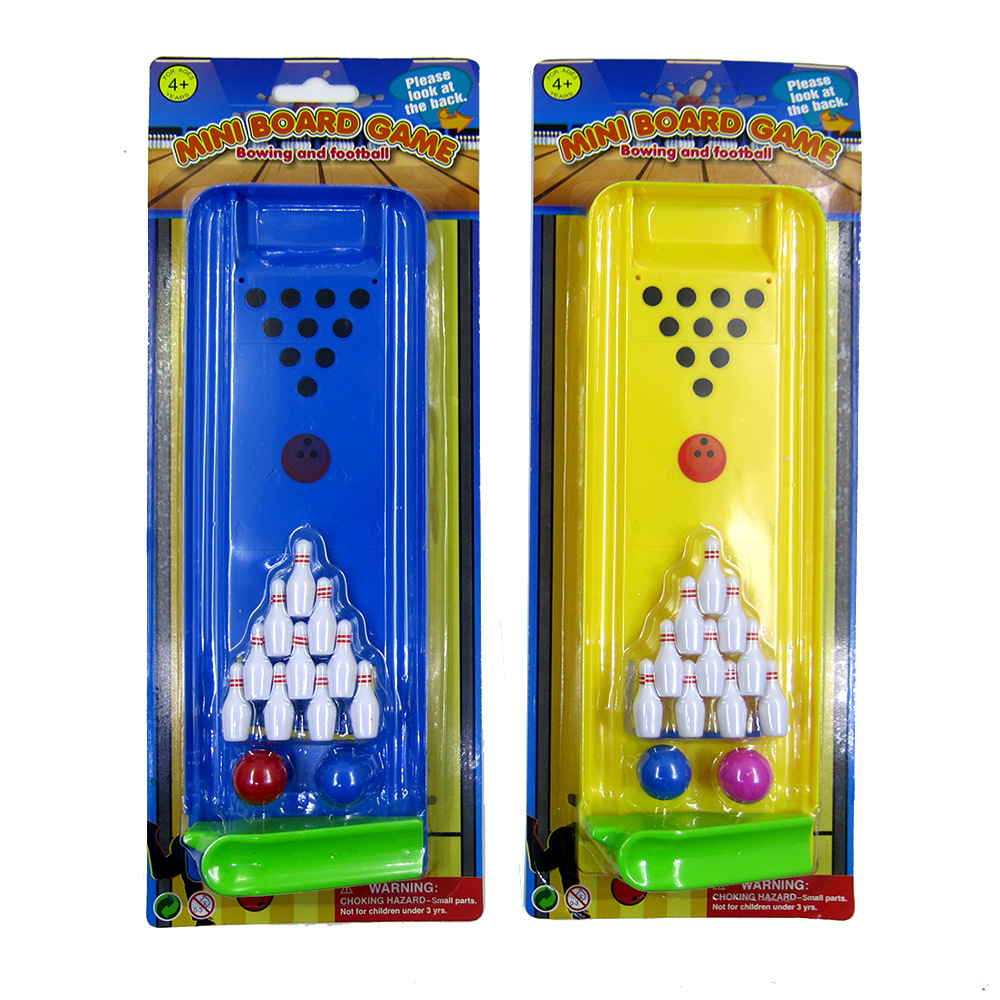 Fiesta infantil Juego de mesa de ocio juguete 2 en 1 entre padres e hijos interactivo mini juego de fútbol de bolos