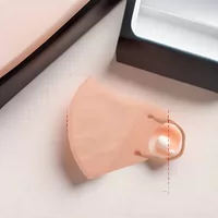 3D Трехмерная маска, высокая на вид, не обтягивающая, весенняя, не душная, одноразовая трехслойная японская мягкая маска чистого цвета