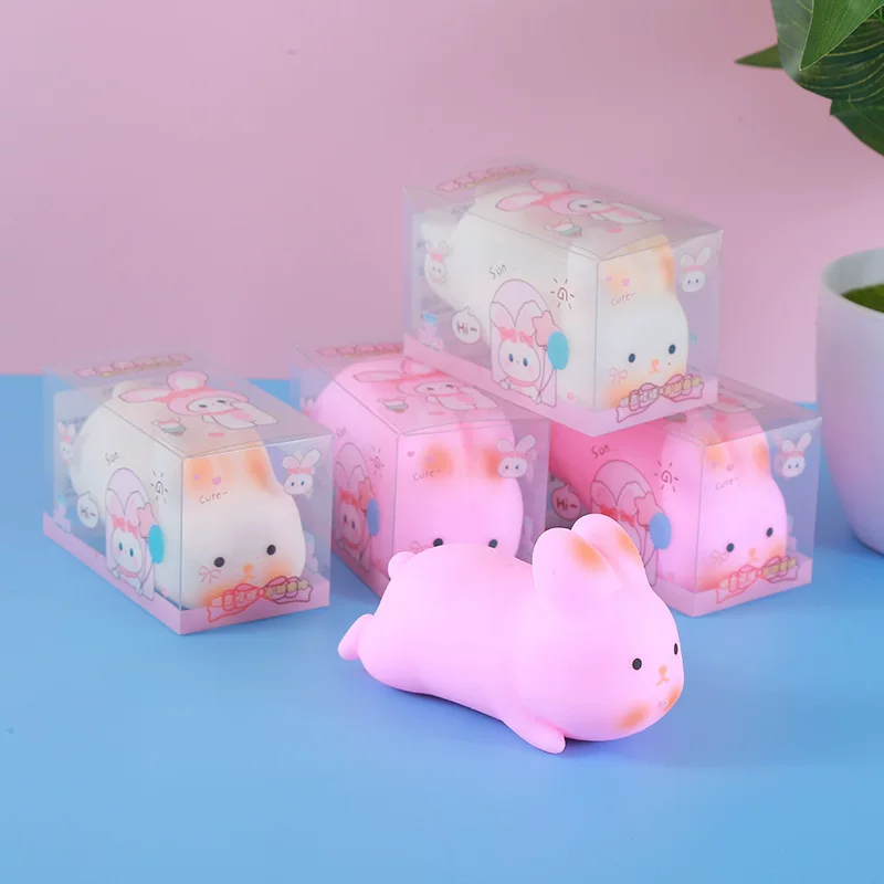 Слайм, игрушка, милый кролик, антистресс