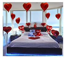 S 35215 Double Layer Red Wedding Balloons �������� ����