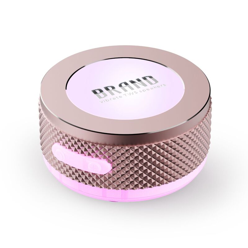 【在庫あり卸売】TM002 新型骨伝導Bluetoothスピーカー型金属シェル吸盤付き小型サウンドキャノン|undefined
