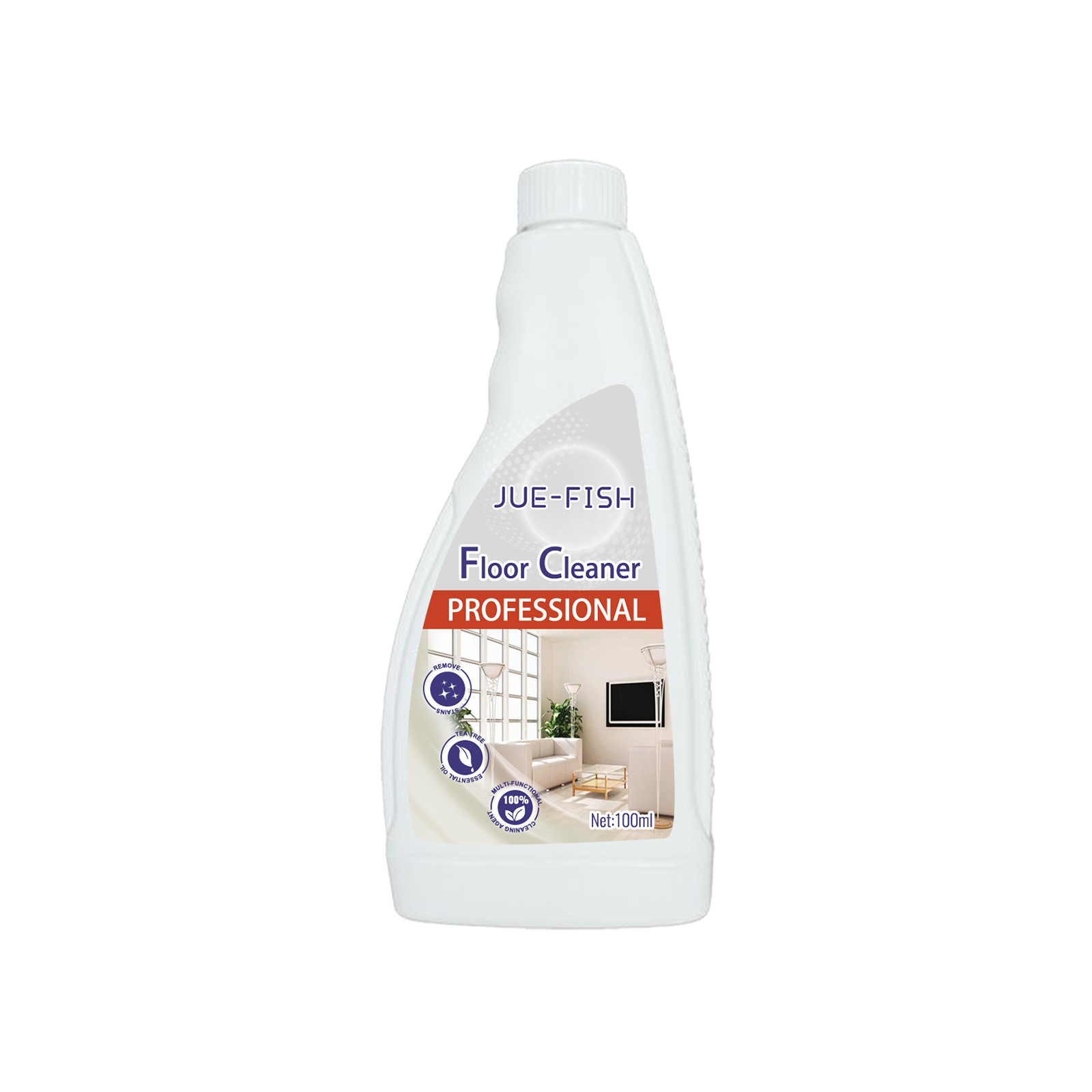 Jue-Fish Floor cleaning liquid Homeskin floor tiles to maintain cleaning, dirt, decontamination, and bright fragrance 5