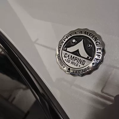 decoration, metal rear car emblem, Car logo