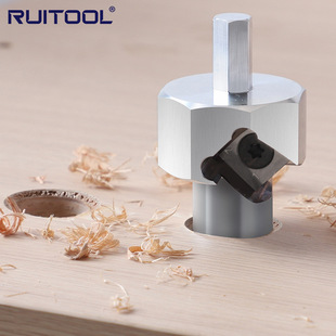 Aluminum alloy hole table burr trimming knife 20mm tenon table card punching quick release woodworking table limit block hole punch