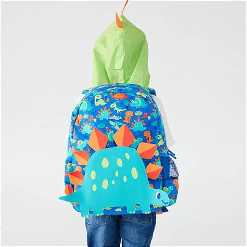 Australia Smiggle caricatura mochila de tamaño medio jardín de infantes mochila de hombro 3D con sombrero de caricatura
