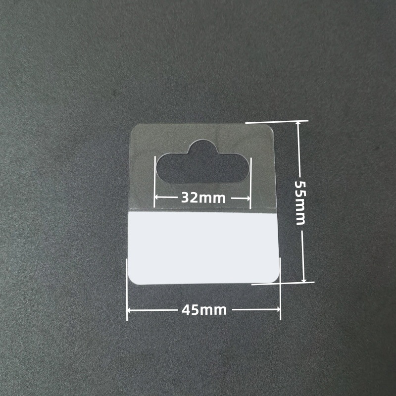 Perno de avión 55*45*0,4mm * PET/PVC/PP * Transparente