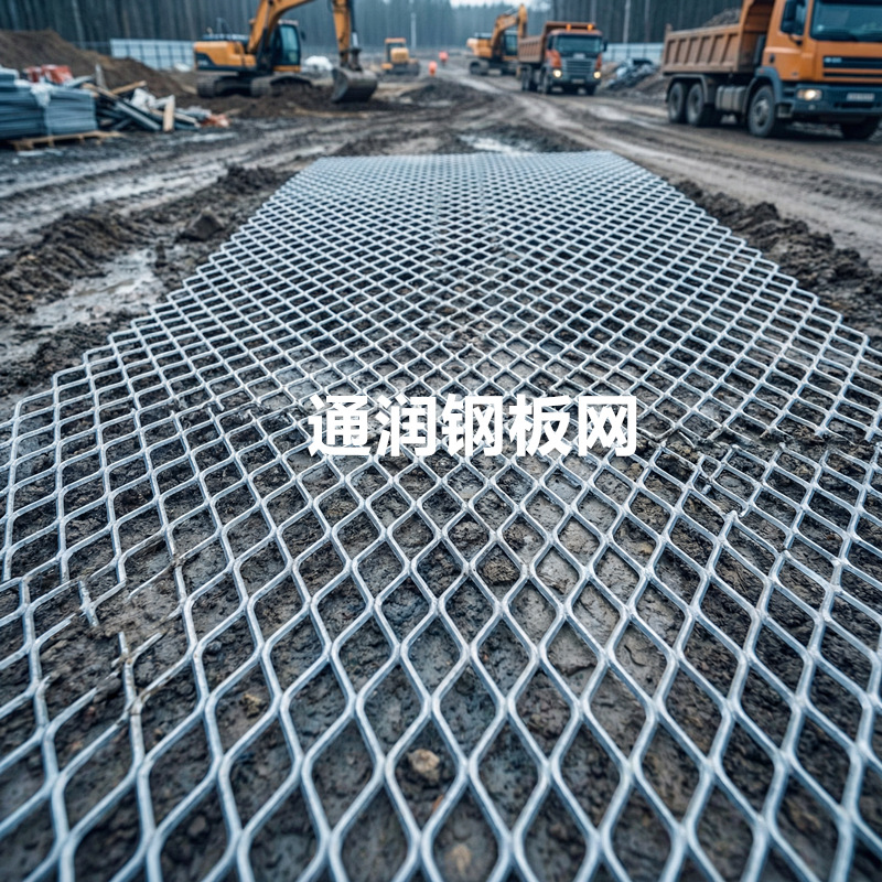 厂家直供菱形孔钢板扩张网防护菱形孔网承重脚踏网建筑装饰钢板网
