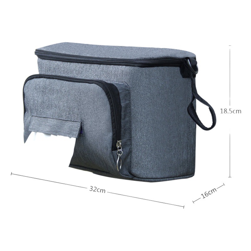 Baby Trolley Hanging Bag Storage Bag Baby Carriage Mummy Bag Trolley Accessories Hanging Bag