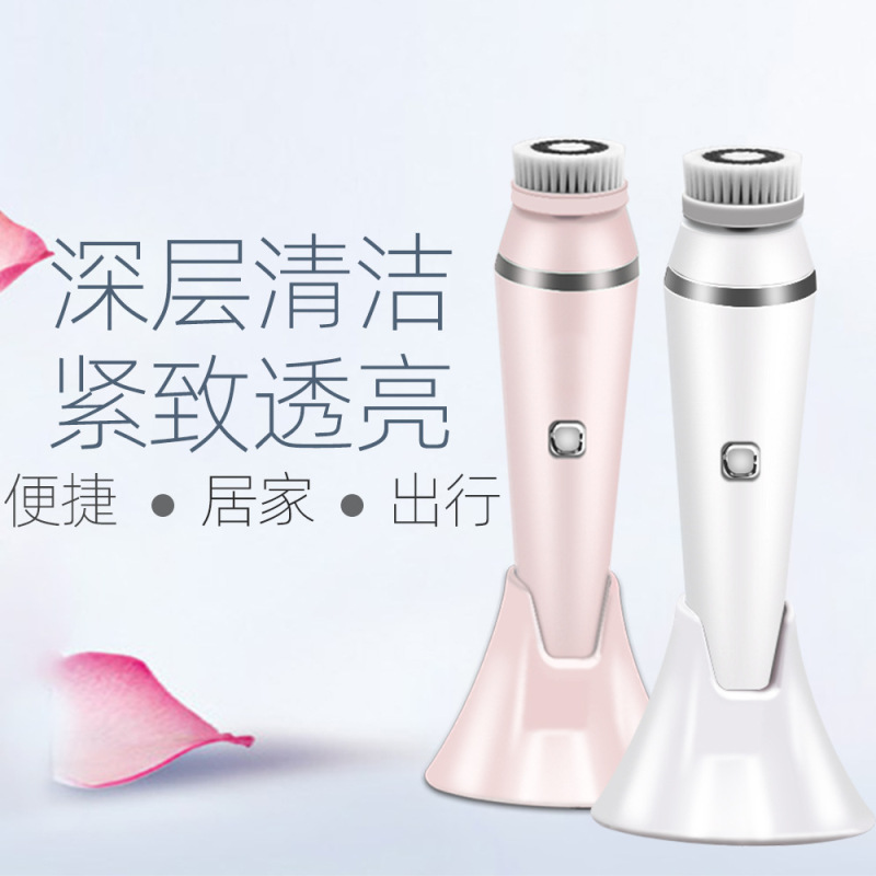国境を越えたスポットの電動洗顔ブラシは毛穴の黒髪をきれいにして化粧を落とします。防水シリコン洗顔器の柔らかい毛洗顔ブラシです。|undefined